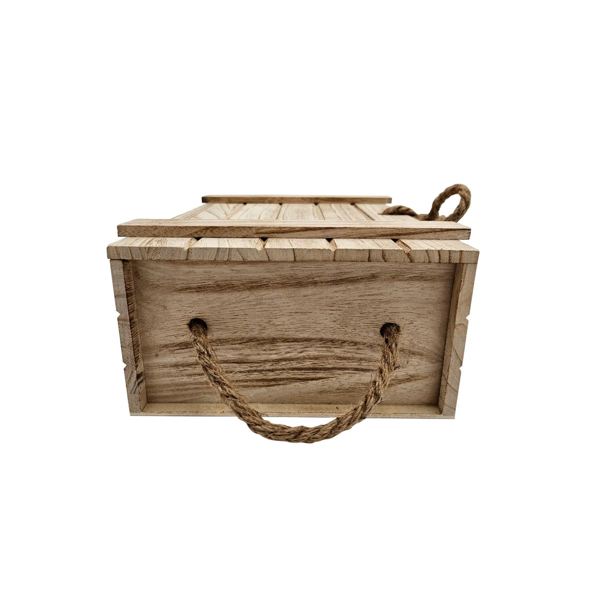 Holzkiste mit Deckel Kiste Schatzkiste Schatztruhe braun mit Deckel
